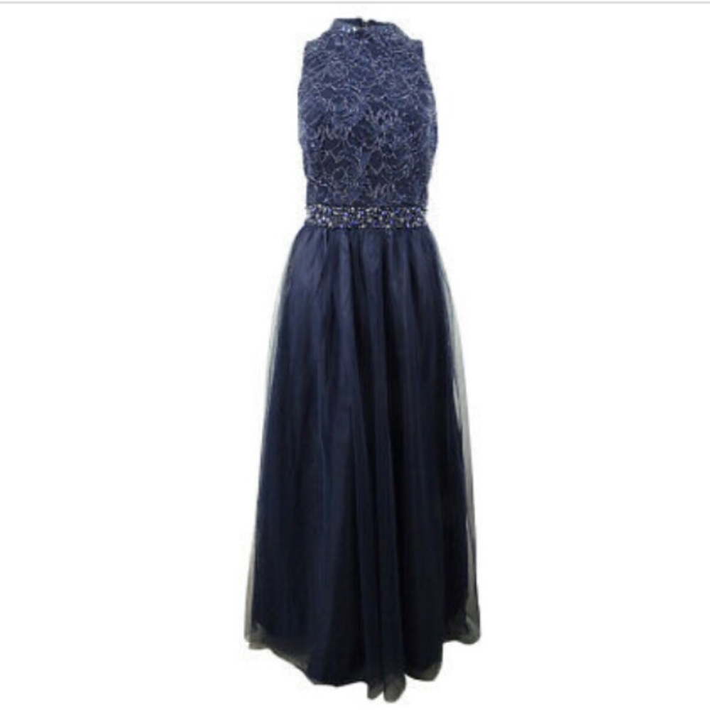 Jessica Howard Lace and Bling Dress
